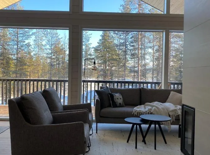 Iiris - Peaceful Lapland Surrounded By Nature Chalet Äkäslompolo