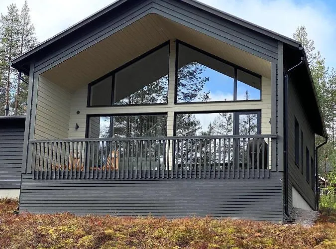 Iiris - Peaceful Lapland Surrounded By Nature Chalet